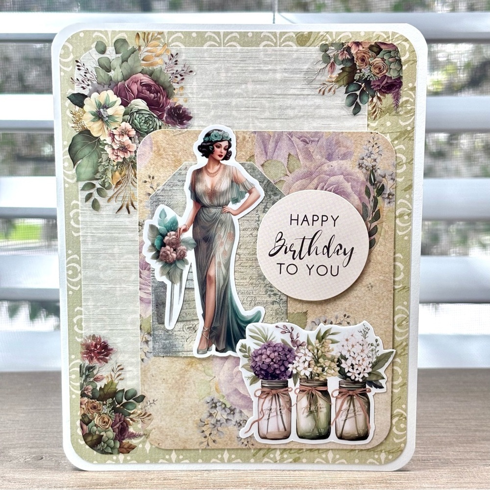 Handmade Birthday Greeting Card